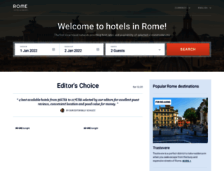 italyromehotels.net screenshot