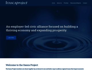itascaproject.com screenshot