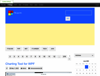 itblogs.info screenshot