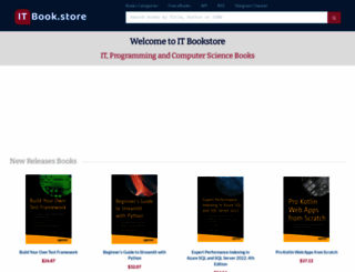 itbook.store screenshot