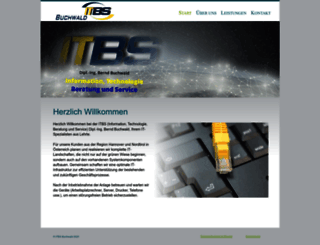 itbs-buchwald.de screenshot