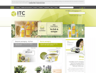 itc-packaging.co.uk screenshot