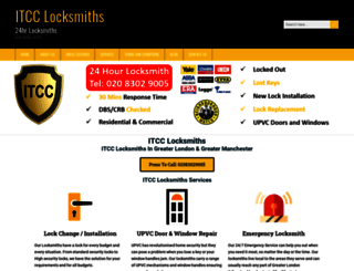 itcclocksmiths.co.uk screenshot