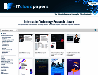 itcloudpapers.tradepub.com screenshot