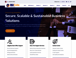 itcubebpo.com screenshot