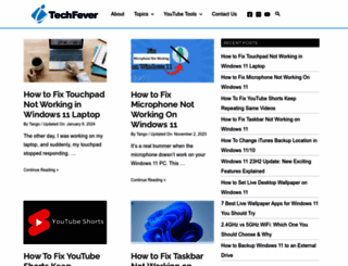 itechfever.com screenshot