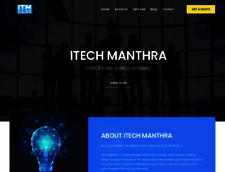 itechmanthra.com screenshot