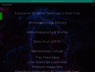 itelescope.net screenshot