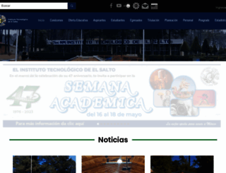 itelsalto.edu.mx screenshot