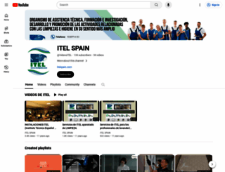 itelspain.tv screenshot