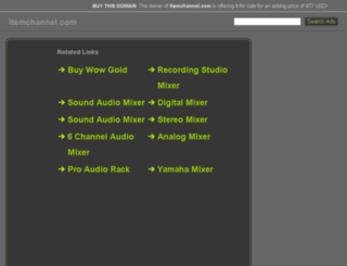 itemchannel.com screenshot