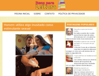 itensparaleitura.com screenshot