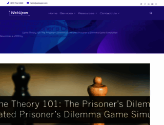 iterated-prisoners-dilemma.net screenshot