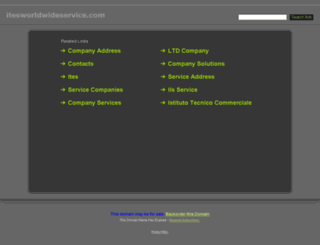 itesworldwideservice.com screenshot