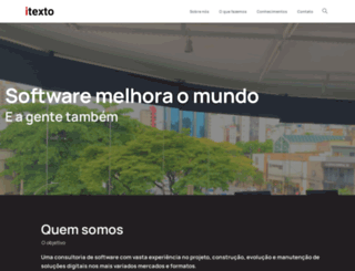 itexto.com.br screenshot