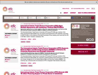 itfc.africa-newsroom.com screenshot
