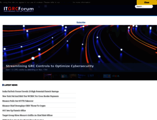 itgrcforum.com screenshot