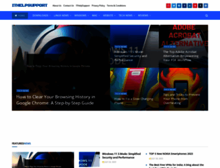 ithelpsupport.com screenshot