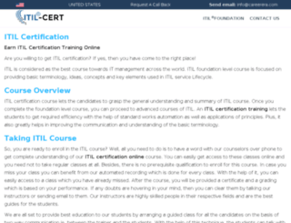 itil-certification.training screenshot