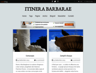 itinera-barbarae.over-blog.it screenshot