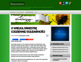 itinerarium.pl screenshot