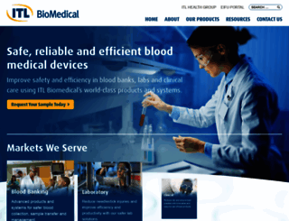 itlbiomedical.com screenshot