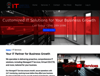 itmasterservices.com screenshot