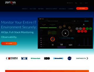 itmonitor.zenoss.com screenshot