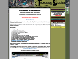 itournamentbrackets.com screenshot