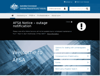 itsa.gov.au screenshot