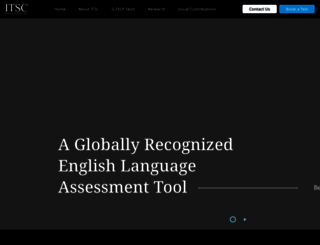 itsc-group.com screenshot
