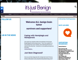 itsjustbenign.org screenshot