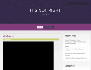 itsnotright.org.nz screenshot