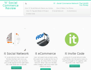 itsocialcommerce.com screenshot