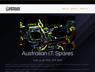 itspares.com.au screenshot