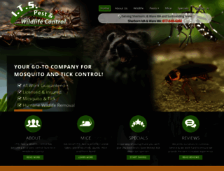 itspestandwildlifecontrol.com screenshot