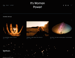 itswomanpower.com screenshot