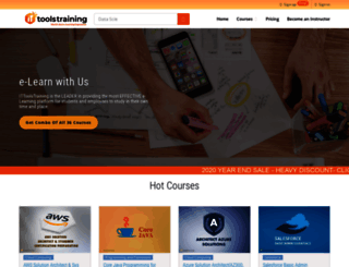 ittoolstraining.com screenshot
