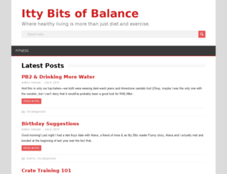 ittybitsofbalance.com screenshot