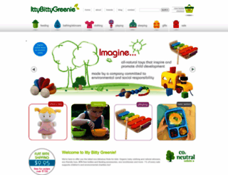 ittybittygreenie.com.au screenshot