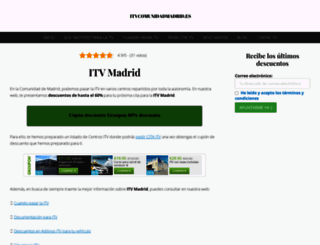 itvcomunidadmadrid.es screenshot