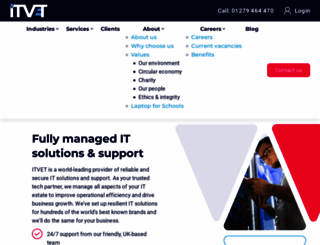 itvet.co.uk screenshot