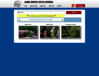 iucngisd.org screenshot