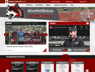 iueredwolves.com screenshot