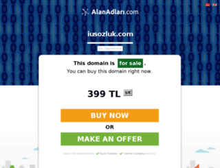iusozluk.com screenshot
