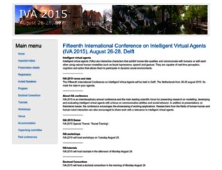 iva2015.tudelft.nl screenshot