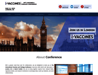 ivaccinesconference.com screenshot