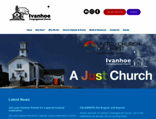 ivanhoechurch.org screenshot