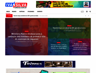 ivansilvanoticia.com.br screenshot