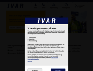 ivar.no screenshot